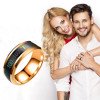 thumbnail image 3 of Xihbxyly Clearance Fashion New Physical Intelligent Temperature Couple Ring Mood Display Ring Deals, 3 of 3