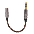 thumbnail image 3 of 4.4mm Male To 2.5mm Female Cable, Headphone Adapter Cable Transparent Sound Professional  For Headphones, 3 of 8