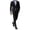 Black, variant on Ohufall Mens Suits Classic Fit 2 Piece Button Blazer Jackets Slim Fit Suit Pants Wedding Business Formal Suits Black