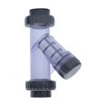 thumbnail image 3 of jifeng Clear PVC Sediment Y-Strainer for Conferring Water, 32mm DN25, 3 of 7