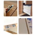 thumbnail image 3 of Wood Router Slotting Locator Tool Aluminum Alloy Base Plate for Edge Trimmer Chamfering Grooving Curve Cutting Woodworking 65mm Diameter 0-5cm Thickness(With stopper), 3 of 10