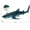 thumbnail image 2 of Wweixi Modèle d'Animal Marin de Simulation Requin Grande Bosse Grande Droite Jouets No.2, 2 of 6