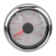thumbnail image 2 of PSI Display, Acid Resistant 52mm/2.0in Pointer Oil Pressure Gauge IP67 Waterproof  For Engines For Automobiles For Engineering Machinery White,Black, 2 of 8