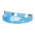 thumbnail image 2 of Visor Peak, 3 Snap Retro Protector for s with 3 Buttons ,Replacement ,Easy to Install Transparent Blue, 2 of 7