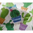 thumbnail image 5 of oneOone Polyester Lycra Fabric Leaves & Floral Block Printed Fabric 1 Yard 56 Inch Wide, 5 of 5