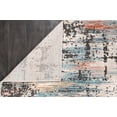 thumbnail image 5 of LaDole Rugs Blue Ivory Red Multicolor Rustic Abstract Modern Area Rug Carpet For Living Room Bedroom, 5 of 5