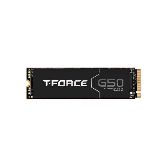 Team Group T-FORCE G50 M.2 2280 512GB PCIe 4.0 x4 with NVMe 1.4 TLC Internal Solid State Drive (SSD) TM8FFE512G0C129