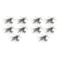 thumbnail image 1 of Baohd 5pcs/set Lifelike Artificial Flower Arrangement Low Maintenance And Realistic purple 2Set, 1 of 6