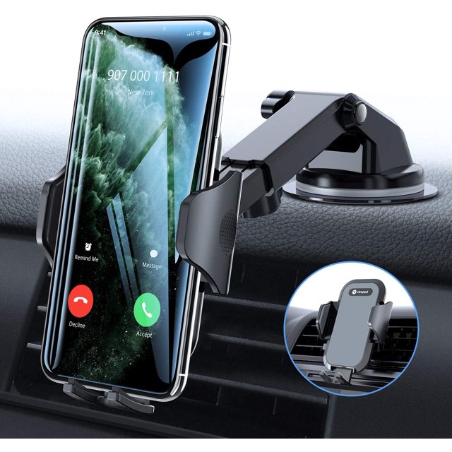 Mobile Phone Holder For The Car Mobile Phone Holder 3 In 1 Universal Suction Cup Ventilation Car Smartphone Holder Scratch Protection For Iphone 11 Xs X Galaxy S20