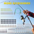 thumbnail image 4 of CHOK Gear Tackle Box Attractants Fishing Lures for Bass Trout  302 Count, 4 of 7