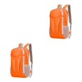 thumbnail image 4 of kurtrusly 1/2/3/5 Nylon Waterproof And Durable Camping Hiking Backpack For Convenient Travel Making Easy To Fold ORANGE 2PCS, 4 of 6
