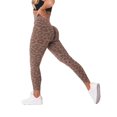 thumbnail image 1 of Kcodviy Popular Snowflake Color Leopard Pocket Yoga Pants Print Cropped Pants Leopard High Waist Yoga Pants with Pockets Print Jacquard Seamless Animal Dress Yoga Pants Print Yoga Pants, 1 of 6
