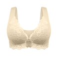 thumbnail image 1 of SNNROO Front Closure Bra For Women With Side Breasts For Breathable And Comfortable Underwear Without Steel Rings Fully Cup Anti Slip Underwear Daily Bra, 1 of 5