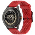 thumbnail image 1 of 20mm Breathable Silicone Watch Strap Comfortable Durable Universal Stylish, 1 of 4