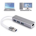thumbnail image 4 of HUB, USB3.0 HUB, Alliage d'Aluminium Durable pour Clavier Souris Flash Drive Camera, 4 of 8