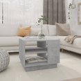 thumbnail image 1 of vidaXL Coffee Table Concrete Grey 55x55x43 cm Engineered Wood, 1 of 4