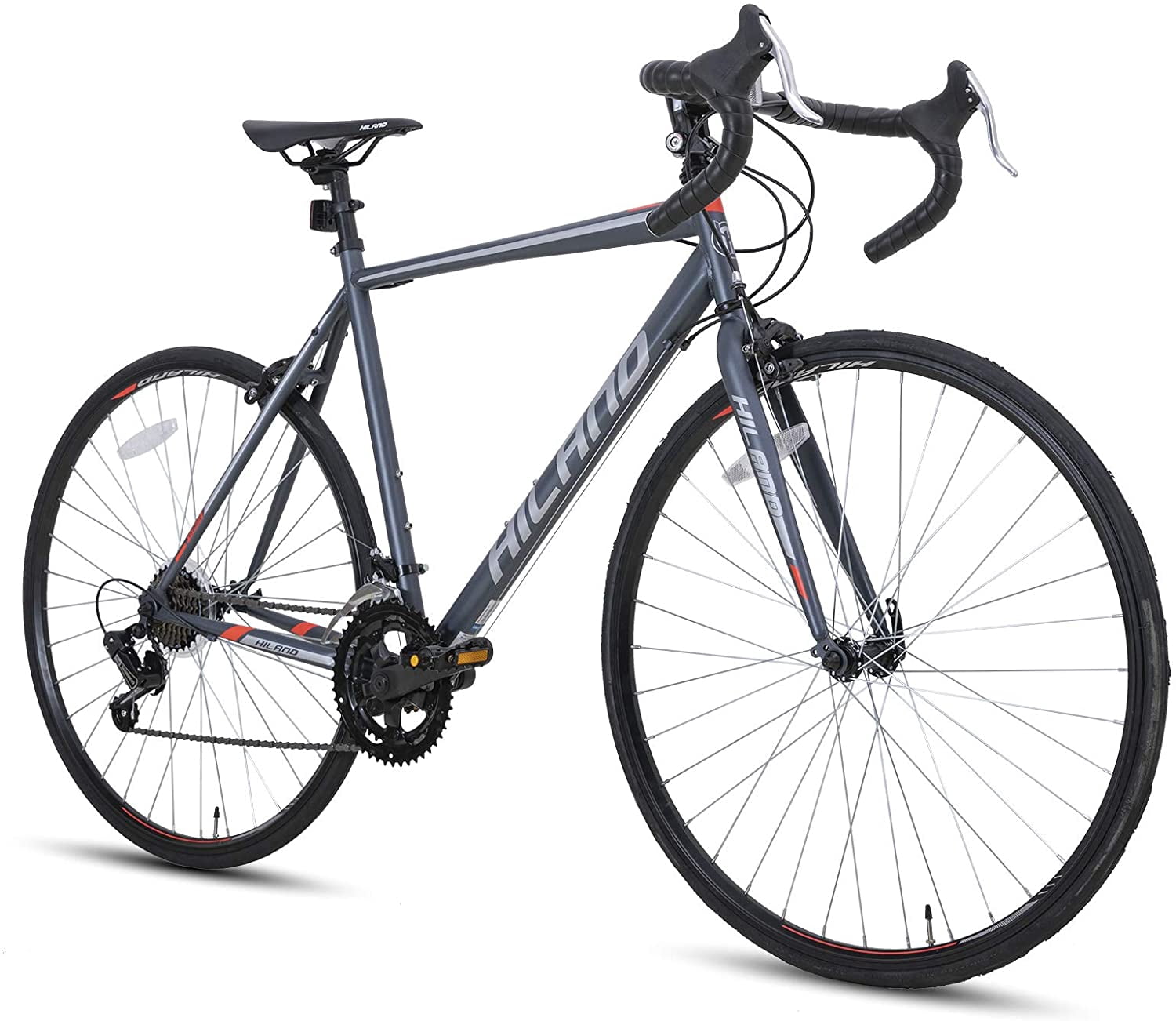 HILAND サイズ530mm ロードバイク Hiland Road Bike Hybrid Bike Aluminum Frame 700C 14 speeds with V
