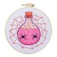 thumbnail image 1 of DJN Halloween Kit – & Bat Embroidery Set With Hoop Thread Fabric & Tools | DIY Decor Toys and Hobbies Arts & Crafts & DIY toys, 1 of 7