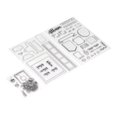 thumbnail image 2 of Timbres Décoratifs, Pratiques Durables Réutilisables Transparents pour Cartes de Vœux, 2 of 8