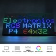 thumbnail image 3 of Affichage LED Couleur RGB, Panneau de Matrice LED RGB Support Cascade 64x32 Pas 4mm pour Magasin pour Bar, 3 of 8