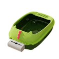 thumbnail image 4 of Cat Litter Box Pet Litter Tray Deep Litter Box with High Sides Potty Toilet Pan Green Base50X35X20CM, 4 of 9
