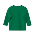 thumbnail image 4 of MeetoTime T-shirt Uni à Manches 3/4 et Col Rond pour Enfants, T-shirt pour Tout-Petits Garçons Filles 3-12 Ans, 4 of 5
