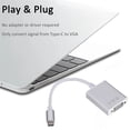 thumbnail image 4 of Multifunctional USB C To VGA Adapter Type C To VGA Adapter Converter, 4 of 6