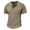 thumbnail image 3 of Men's Solid Color Slim Fit Long Sleeve Thermal Base Layer Top for Cold Weather Fitness and Casual Wear, 3 of 8