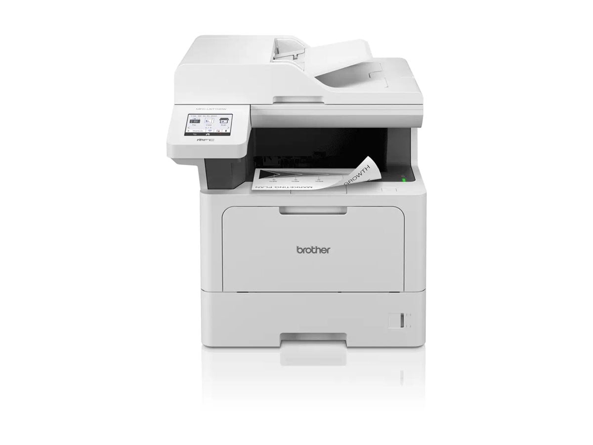 Brother MFC-L5710DW - Multifunction printer - B/W - laser - A4/Legal (media) - up to 48 ppm (printing) - 250 sheets - 33.6 Kbps - USB 2.0, Gigabit LAN, Wi-Fi(n), USB host
