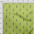 thumbnail image 2 of oneOone Viscose Chiffon Fabric Abstract Ikat Printed Fabric 1 Yard 42 Inch Wide, 2 of 4