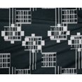 thumbnail image 4 of oneOone Polyester Lycra Fabric Geometric Kasuri Decor Fabric Printed BTY 56 Inch Wide, 4 of 4
