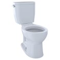 thumbnail image 1 of Toto CST243EF-01 1.28 GPF Close Couplé Toilette Ronde&44; Coton Blanc, 1 of 1