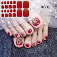 thumbnail image 1 of PVCS Foot Stickers Foot Nail Stickers Waterproof For Female DIY Nail Decoration Art, 1 of 2