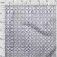 thumbnail image 2 of oneOone Cotton Poplin Fabric Check Ikat Fabric Prints By Yard 56 Inch Wide, 2 of 4