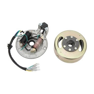 Magneto Stator Volant Rotor Kit Cuivre Aluminium pour 90cc 110cc 125cc 140cc Kick Start Moteur PIT PIT PRO Vélo