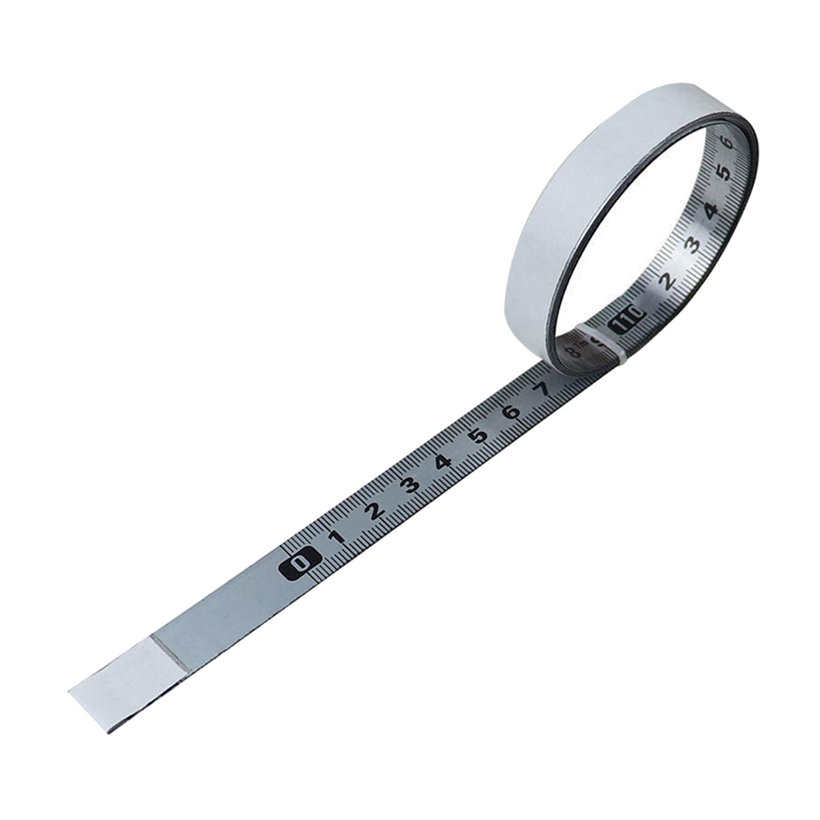 Self Adhesive Tape Measure , Measures Gauging Measurement Metric Scale Ruler Left to Right 4M