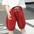 thumbnail image 5 of Timegard Baby Clothes Toddler Boy Girls Baggy Capri Pants Drawstring Lightweight Crop Pants Unisex, 5 of 5