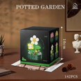 thumbnail image 3 of Garden Yellow Flowers Botanical Collection Set, 142 Pieces Modular Buildings, Decorative Home Office Creative Construction Toy Gifts for Adult Kid, 3 of 5