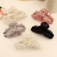 thumbnail image 1 of YAOBAMM Pince à Cheveux pour Femmes Pince en Tissu Décorative Ressort Élastique Couleur Unie Fixation, 1 of 6