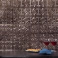 thumbnail image 2 of Fasade Decorative Vinyl Backsplash Panels 18in x 24in Brushed Nickel Finish, 2 of 6