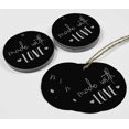 thumbnail image 4 of Inkdotpot Pack Of 100 Real Silver Foil Paper Tags Made With Love Text Favor Hang Tags, 4 of 6