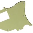 thumbnail image 4 of Pour Merle Haggard F Hole Telecaster Style PAF Plaque de Protection Guitare (3 Plis Vert Vintage), 4 of 4