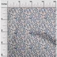 thumbnail image 2 of oneOone Velvet Navy Blue Fabric Asian Block Print Fabric For Sewing Printed Craft Fabric By The Yard 58 Inch Wide, 2 of 4