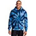 thumbnail image 3 of Port & Company Mens Essential Tie-Dye Pullover Hooded Sweatshirt, S, Navy, 3 of 3