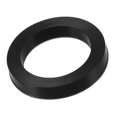 Unique Bargains 1' DN25 Nitrile Rubber Flat Washer Quick Connector Gasket Black 5 Count