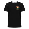 thumbnail image 4 of Styesk T-Shirts pour Homme Mode Décontractée Hommes T-shirt de Sport Imprimé Manches Courtes Col Rond Chemisiers Chemises, 4 of 5