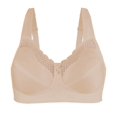 thumbnail image 4 of Exquisite Form #9600535 FULLY Cotton Soft Cup Full-Coverage Bra, Lace, Wire-Free, 4 of 7