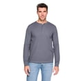 thumbnail image 1 of George Men's Long-Sleeve Henley T-Shirt, 1 of 6