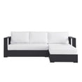 thumbnail image 3 of Modway Tahoe Sectionnel de Mobilier de Patio Extérieur 2 Pcs, Blanc, 3 of 8