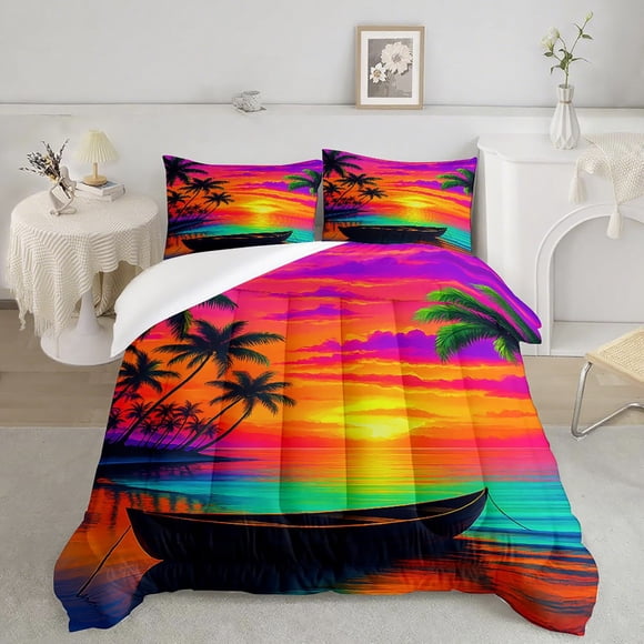 Winter Comforter — Soft 3 Piece Bedding Ensemble for Cold Seasons Cozy Warmth with Filling and Construction